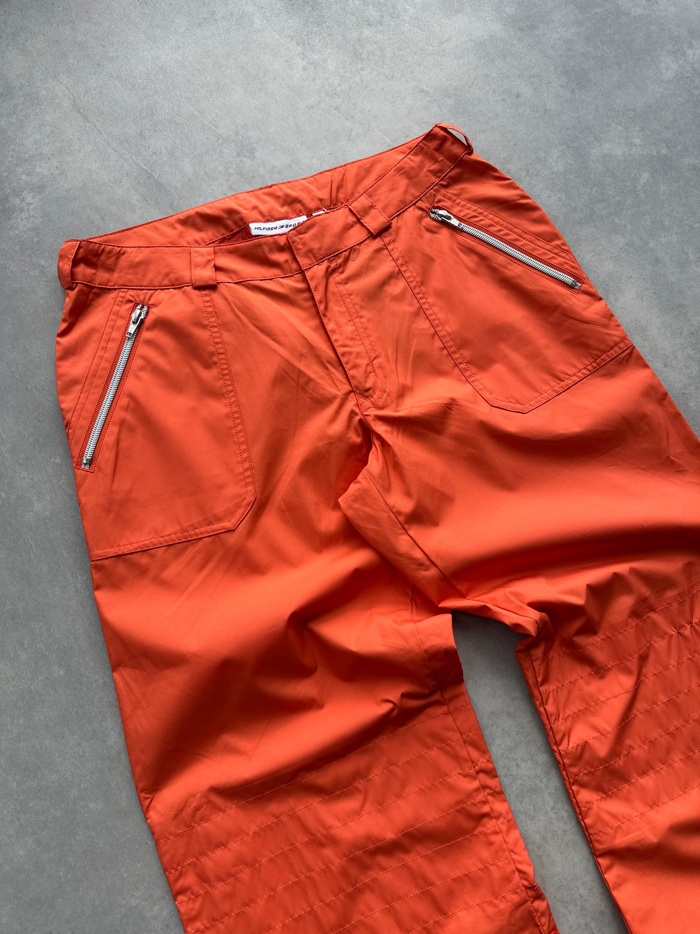 Tommy Hilfiger vintage ženske šuškave hlace (L)