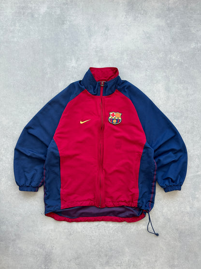 Nike x FC Barcelona vintage 90s muška šuškava dukserica (S)