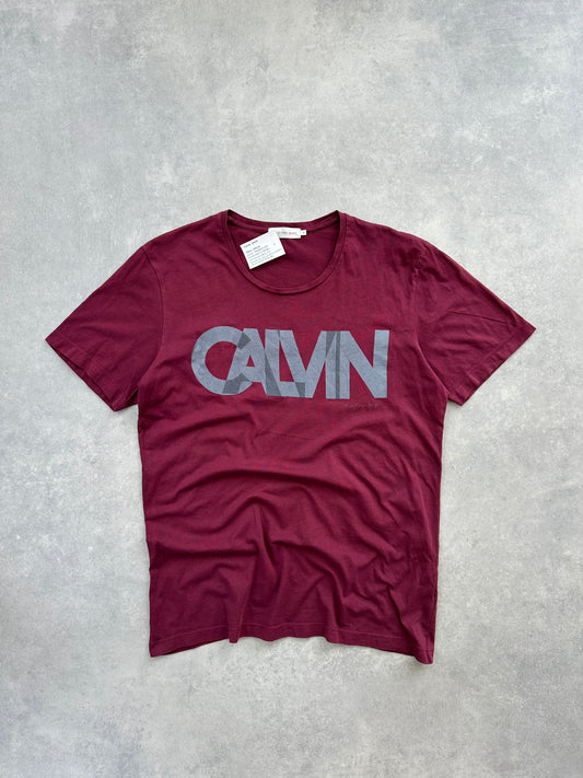 Calvin Klein muška bordo majica (XL)