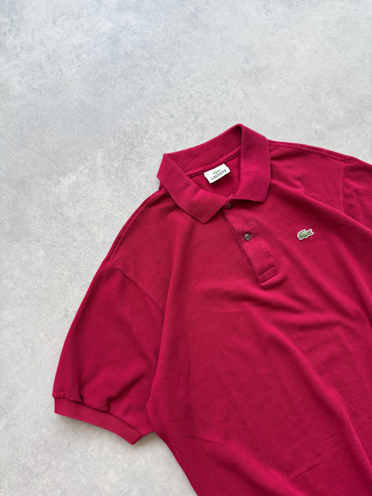 Lacoste muška retro bordo polo majica (XL)