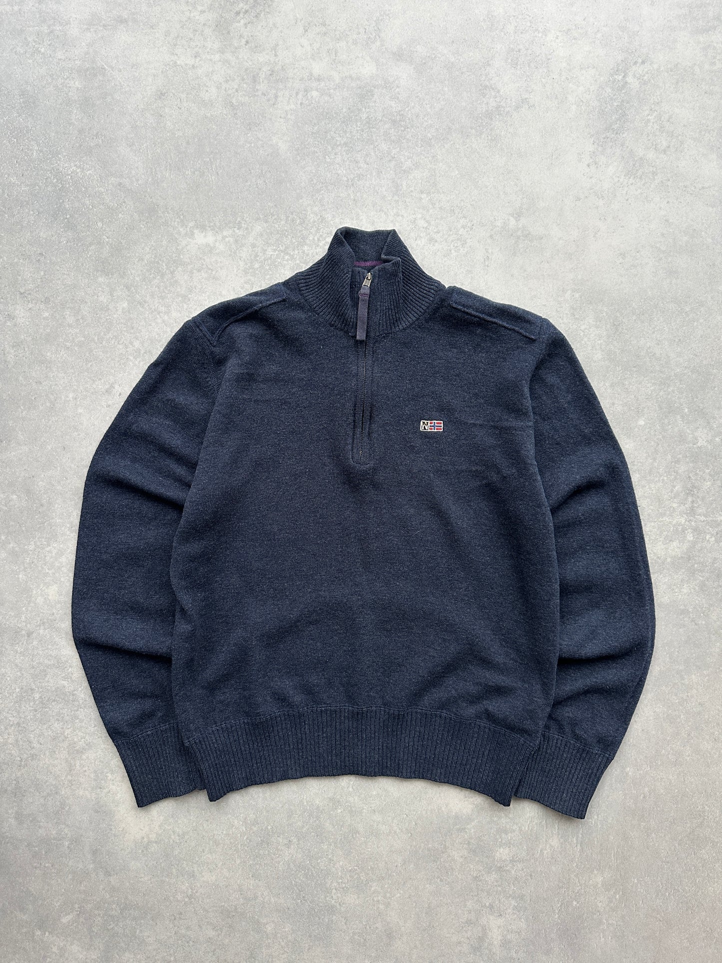 Napapijri 1/3 zip muški džemper (S)