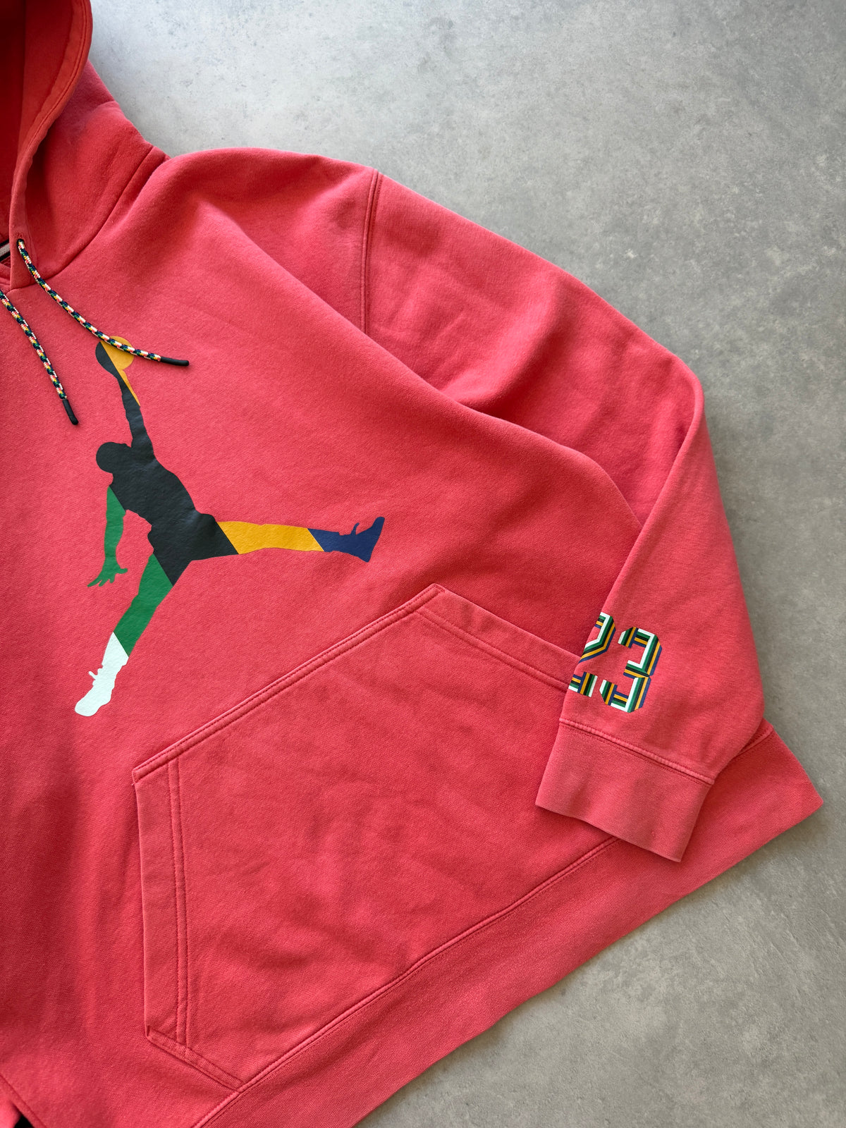 Nike Air Jordan muška roza dukserica (M)