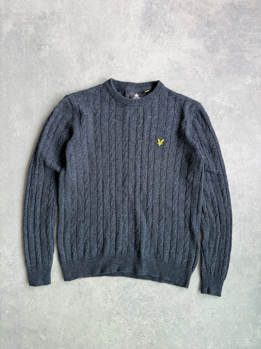 Lyle & Scott muški sivi džemper (M)