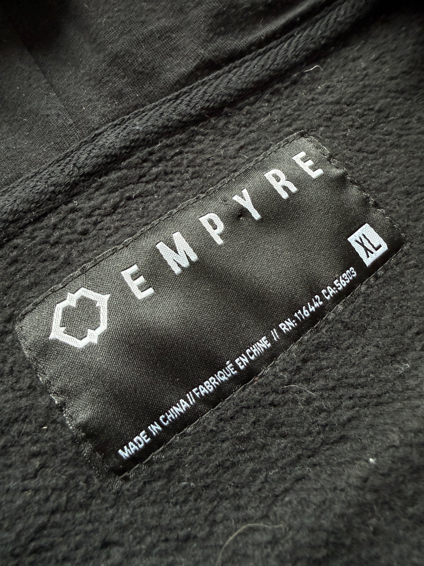 Empyre muška zip heavy cotton dukserica (XL)