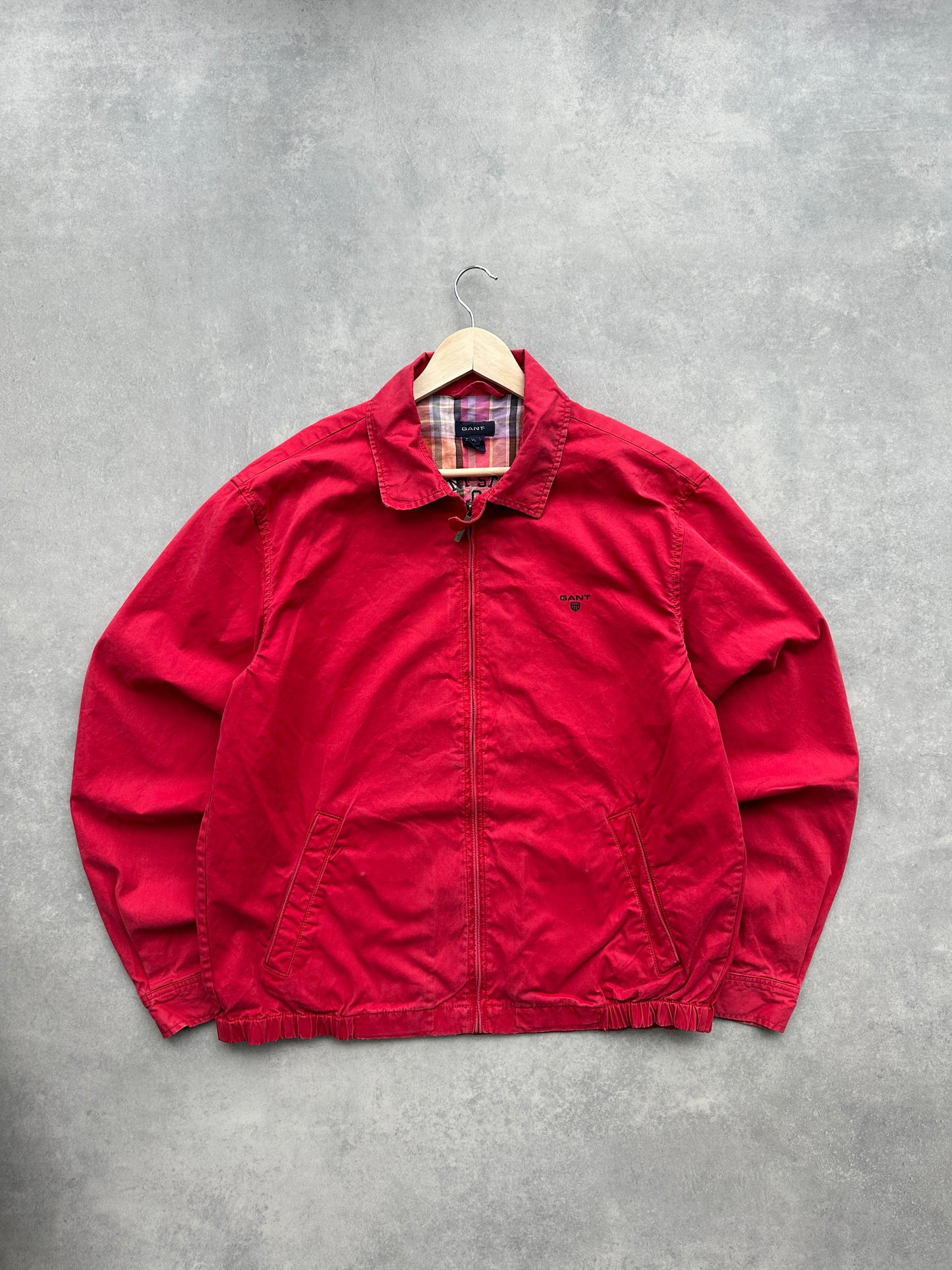 Gant muška crvena harrington jakna (XL)