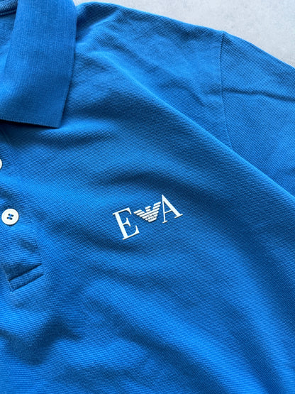 Emporio Armani muška plava slim fit polo majica (XL)