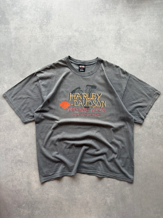 Harley Davidson muška siva oversized majica (XXL)