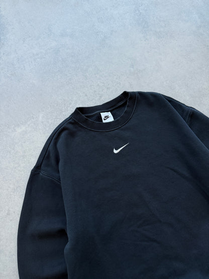 Nike crna ženska oversized dukserica (XS)