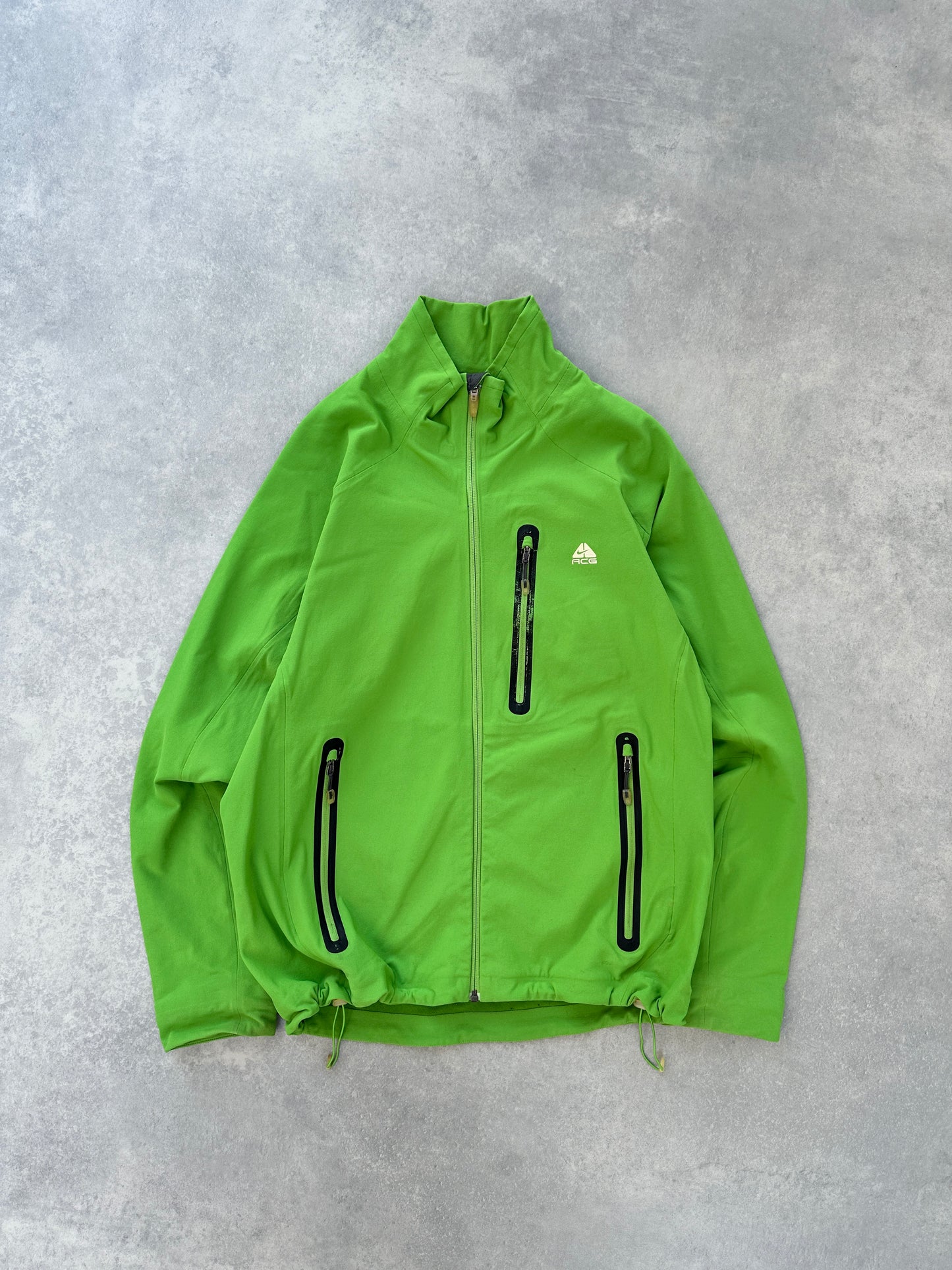 Nike ACG 2000s muska zelena softshell jakna (M)