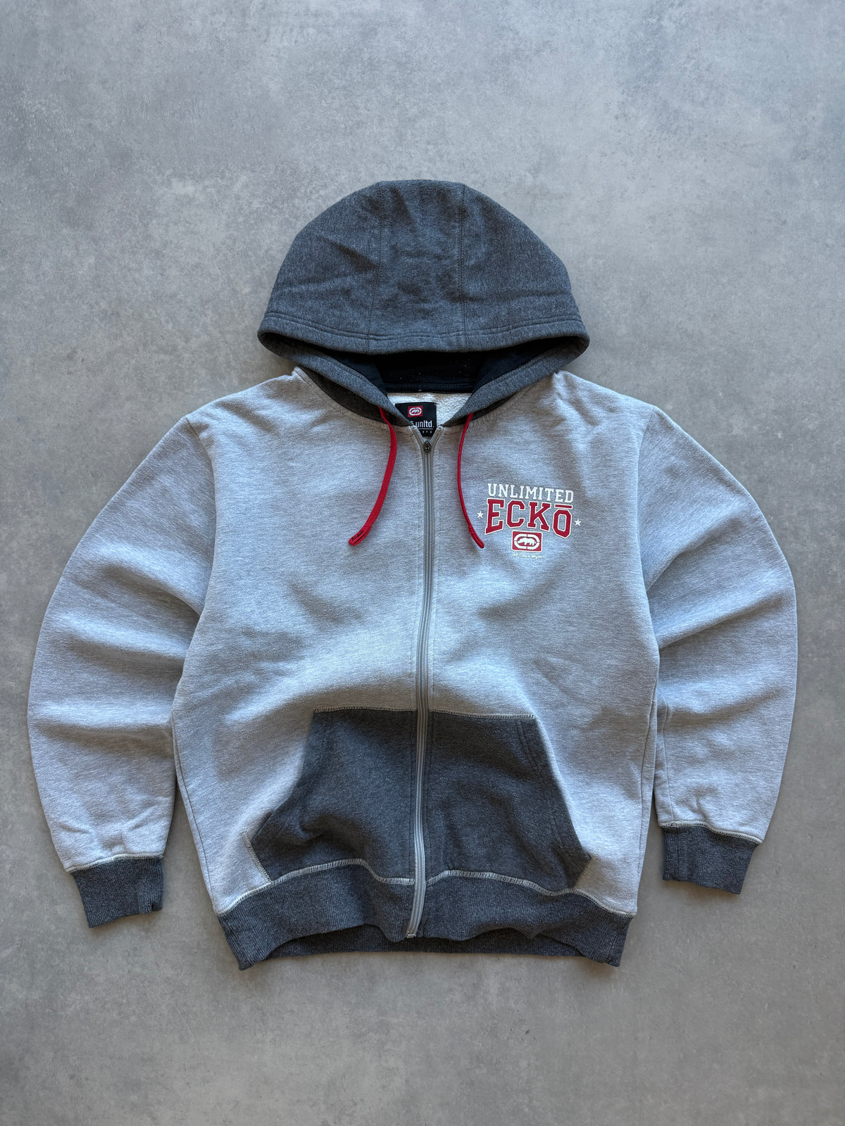 Ecko Unltd muška siva zip dukserica (S)