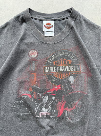 Harley Davidson vintage muška siva majica (L)