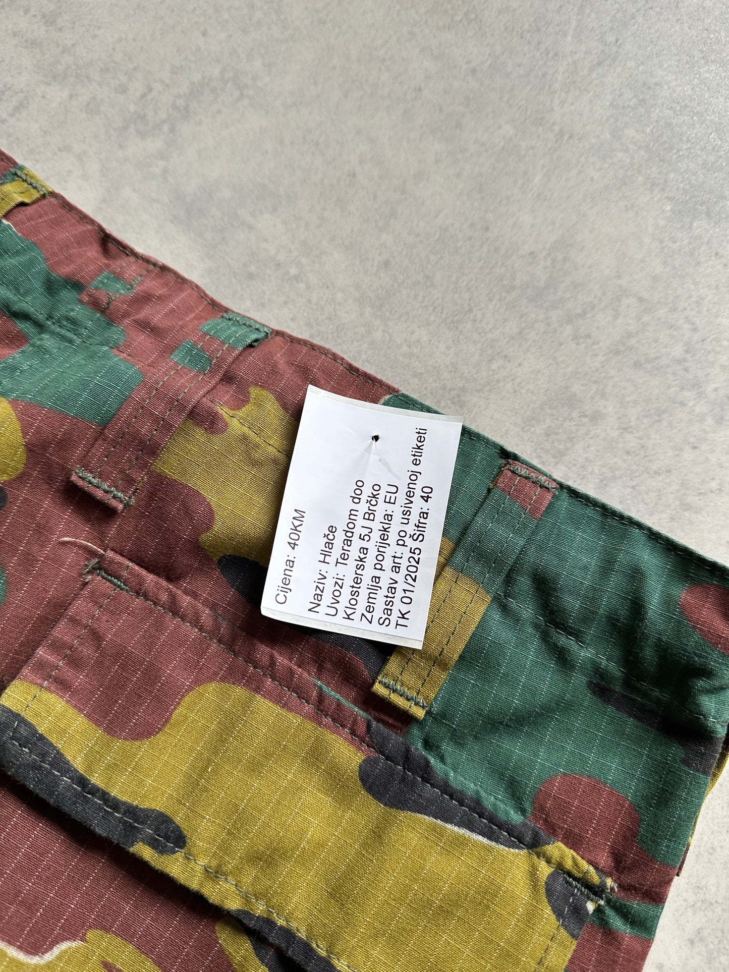 Unbranded vintage muške camo cargo hlace (S)