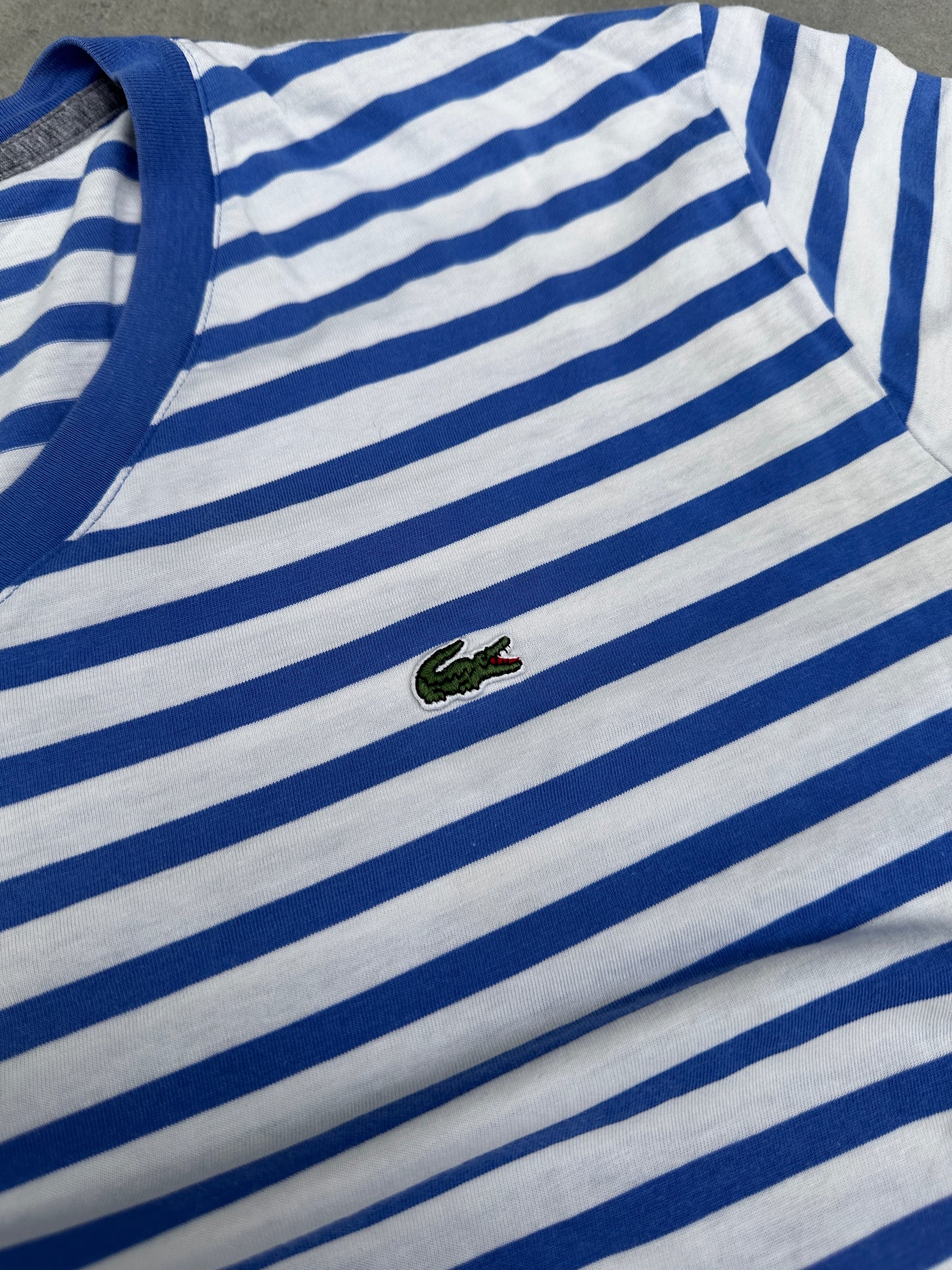 Lacoste muška prugasta vintage majica (XL)