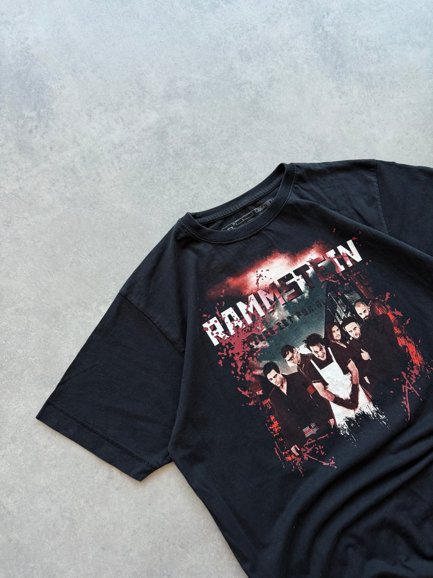 Rammstein muška crna bend majica (L)