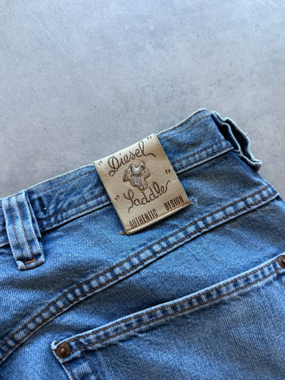 Diesel Saddler vintage 90s muške baggy farmerke (38)