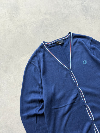 Fred Perry muški plavi džemper (M)
