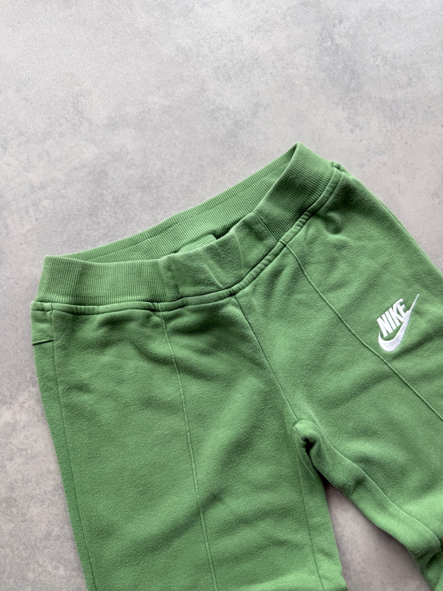 Nike 2000s ženska baggy zelena trenerka (S)