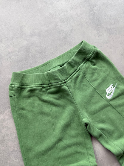 Nike 2000s ženska baggy zelena trenerka (S)