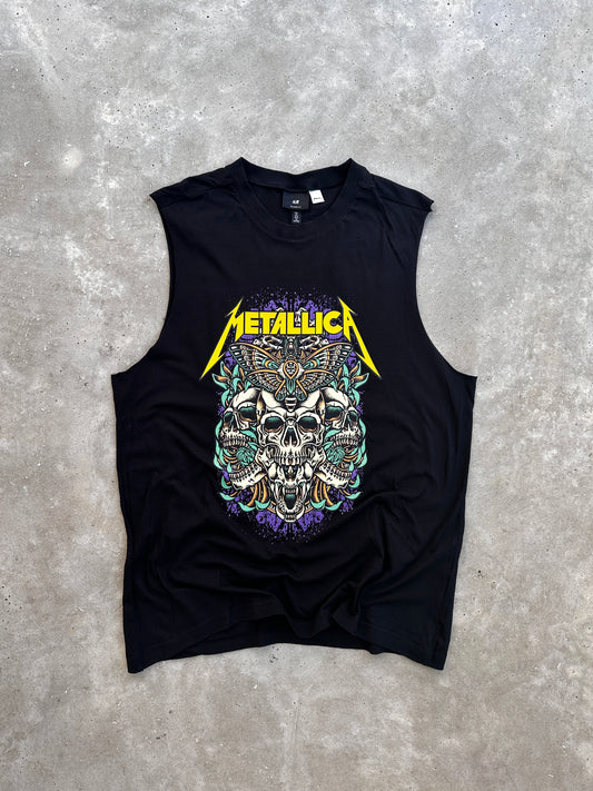 Metallica x HM muška cutoff majica (L)