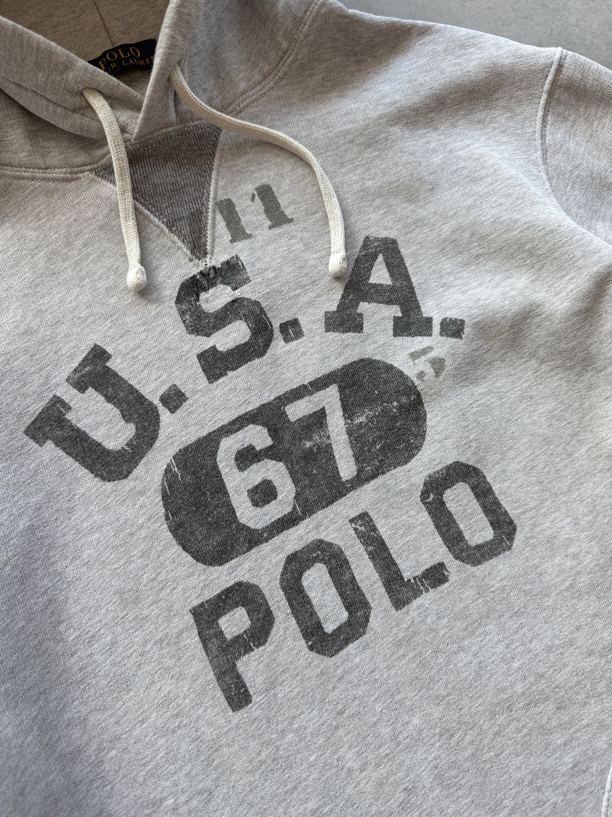 Polo by Ralph Lauren retro muška siva dukserica (M)