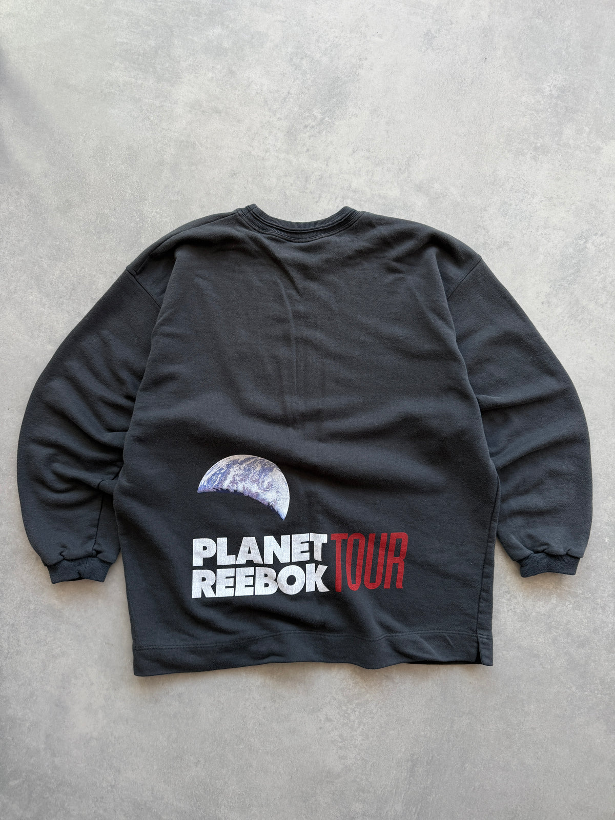 Planet Reebok Tour vintage muška crna dukserica (XL)