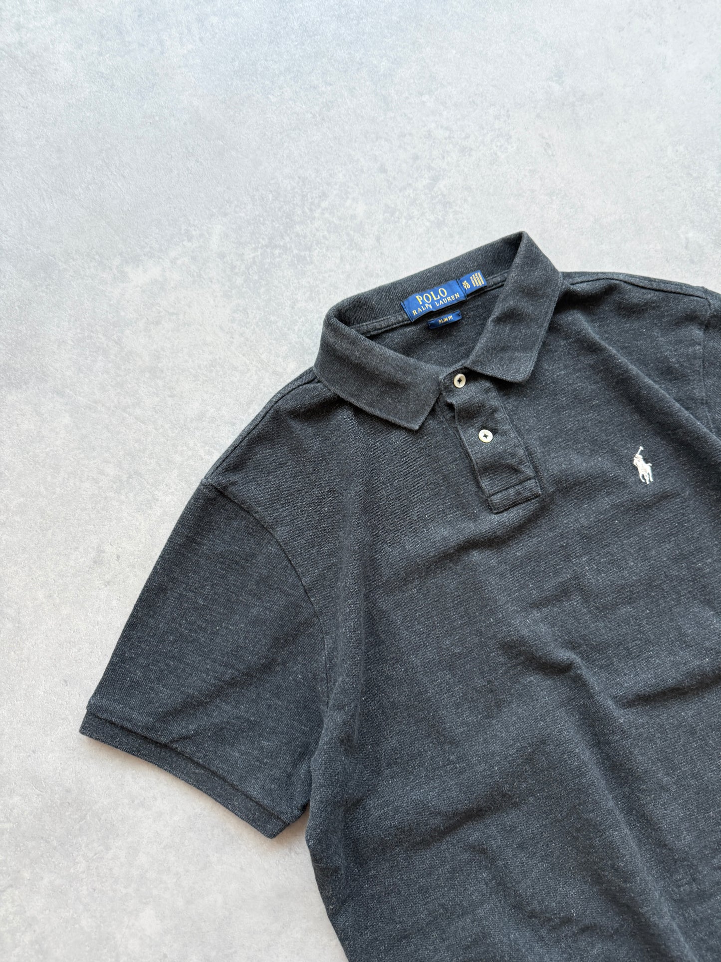 Polo by Ralph Lauren Slim fit muška siva majica (L)