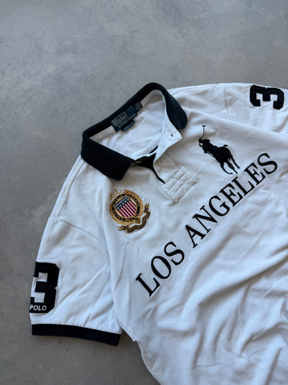 Polo by Ralph Lauren Chief Keef Los Angeles vintage muška polo majica (L)