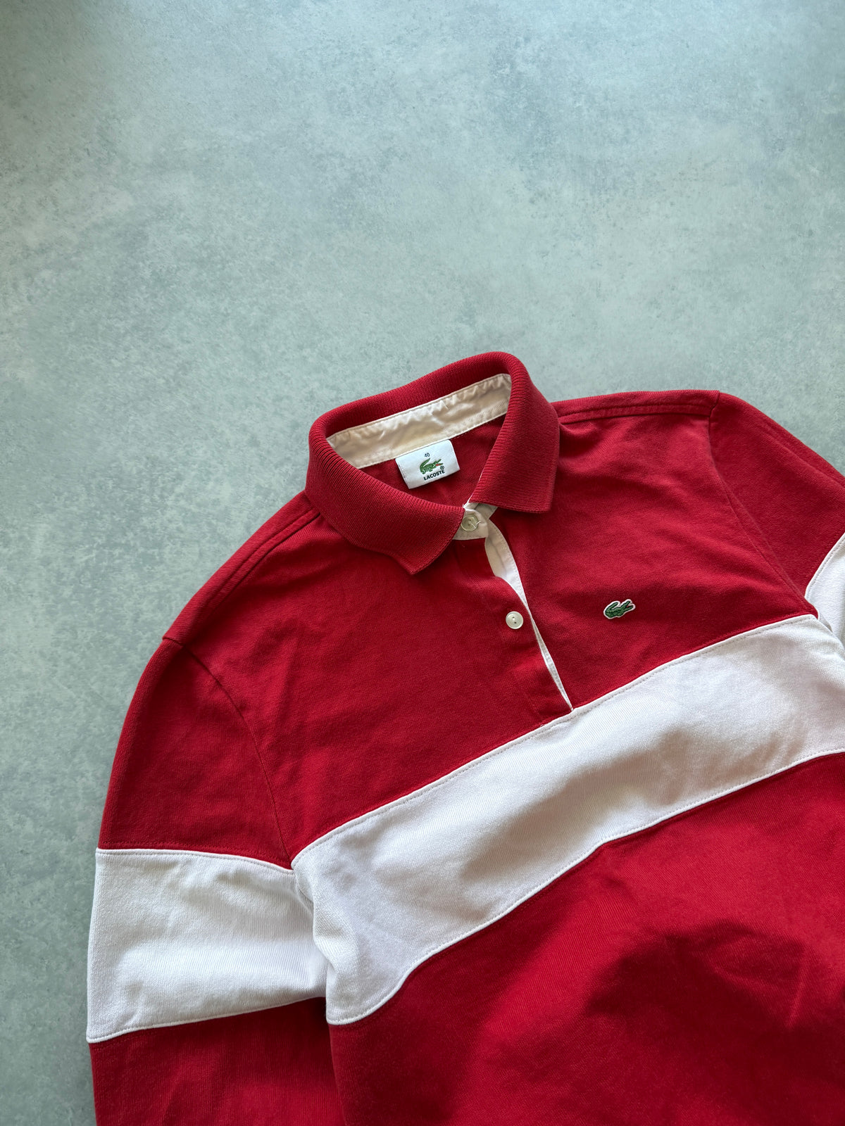 Lacoste vintage ženska polo dukserica (L)