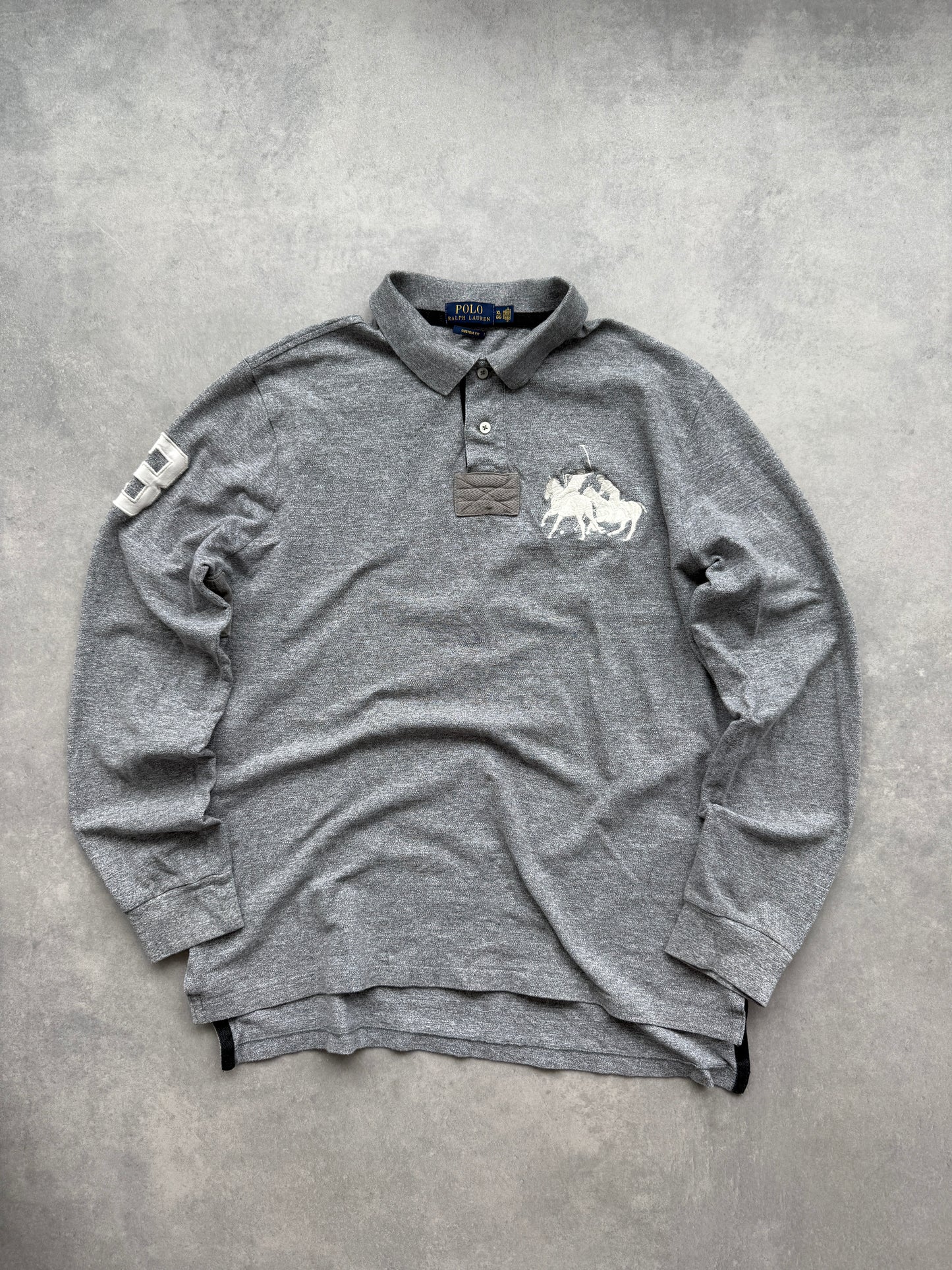 Polo by Ralph Lauren muška siva polo majica (XL)
