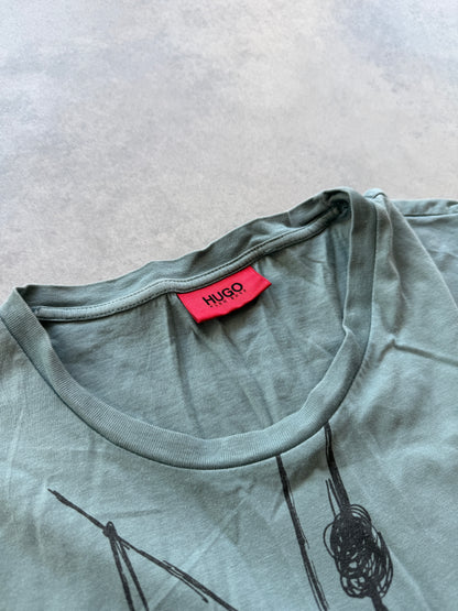 Hugo Boss muška slim fit retro majica (L)