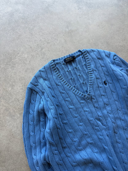 Polo by Ralph Lauren Cable Knit ženski džemper (M)