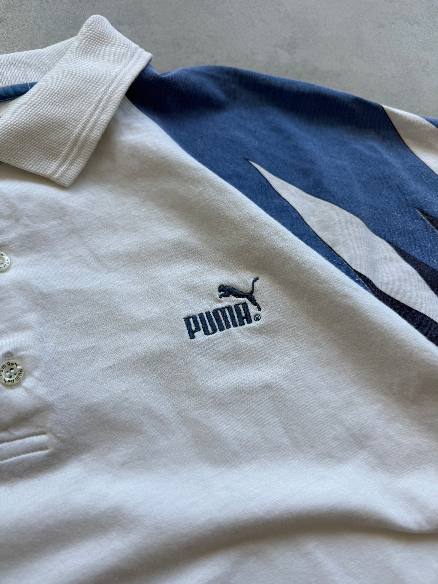 Puma vintage 90s muška oversized polo majica (XL)