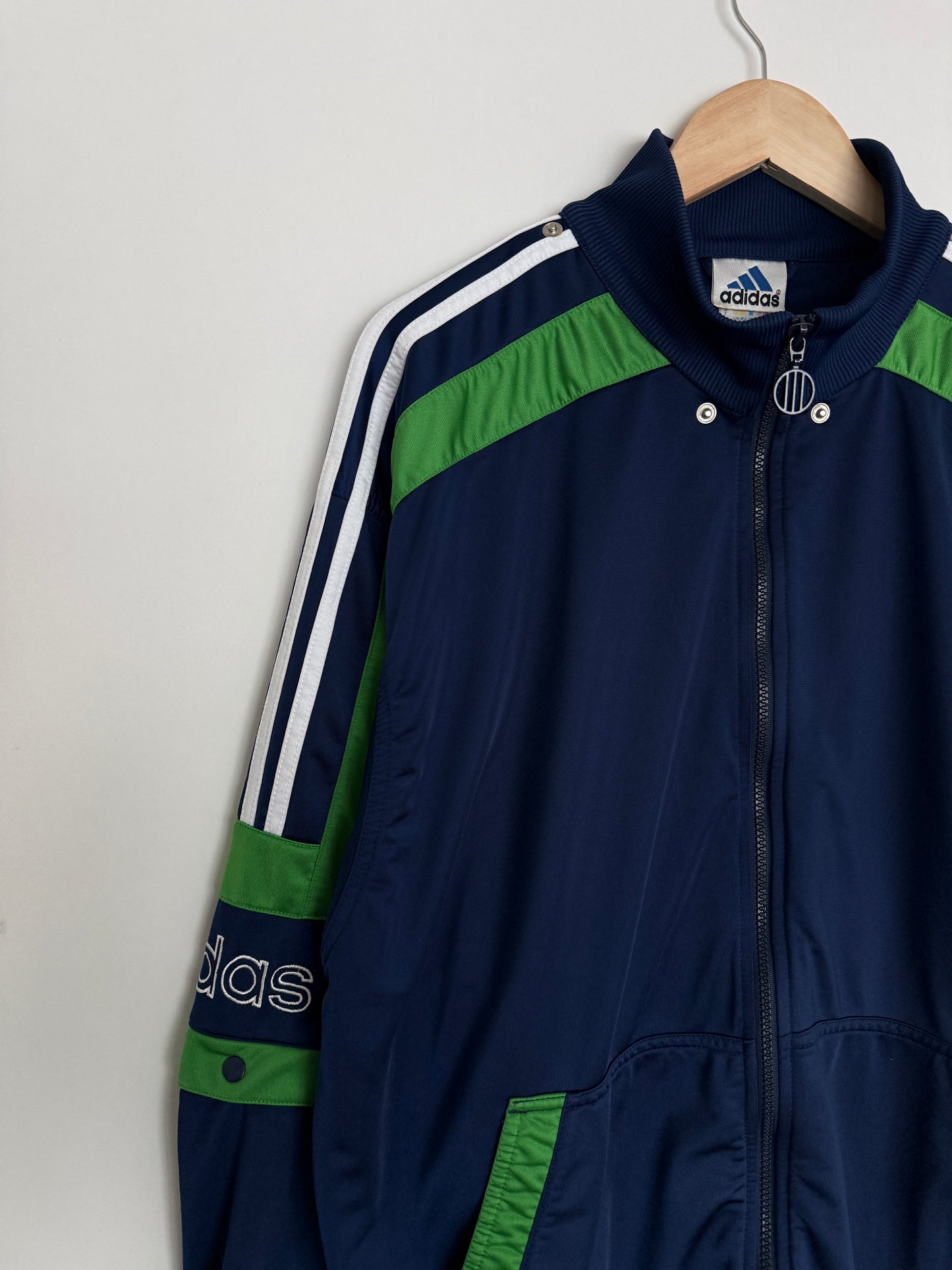 Adidas vintage 90s muška zip dukserica (L)