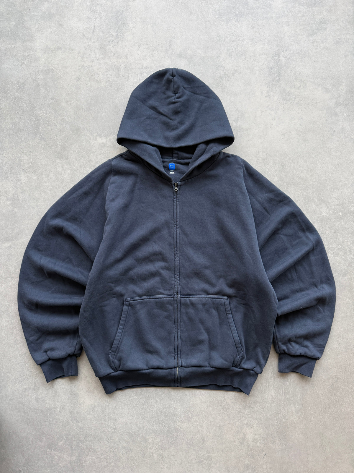 Yeezy x Gap Navy Blue Zip Up muška dukserica (S, L)