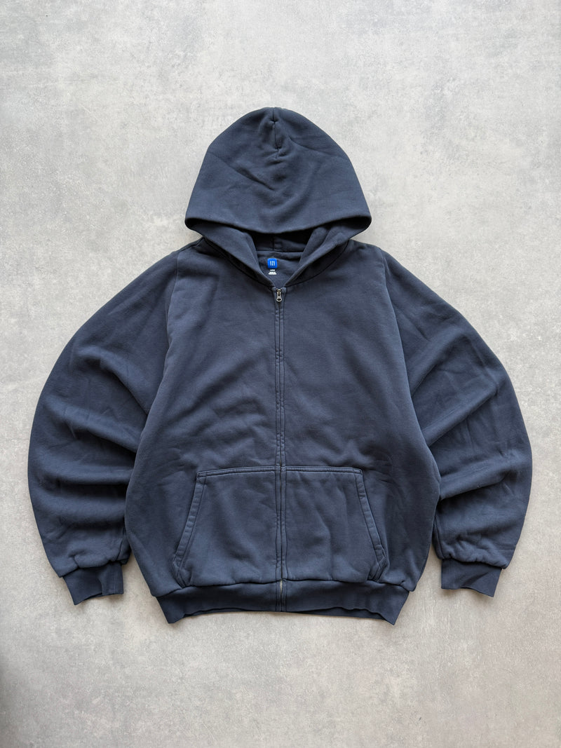 Yeezy x Gap Navy Blue Zip Up muška dukserica (S, L)