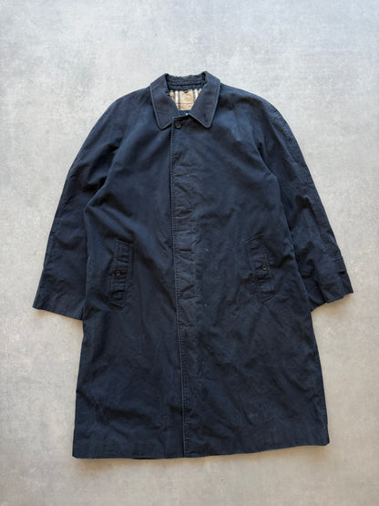 Burberry vintage muški navy plavi mantil (XXL)