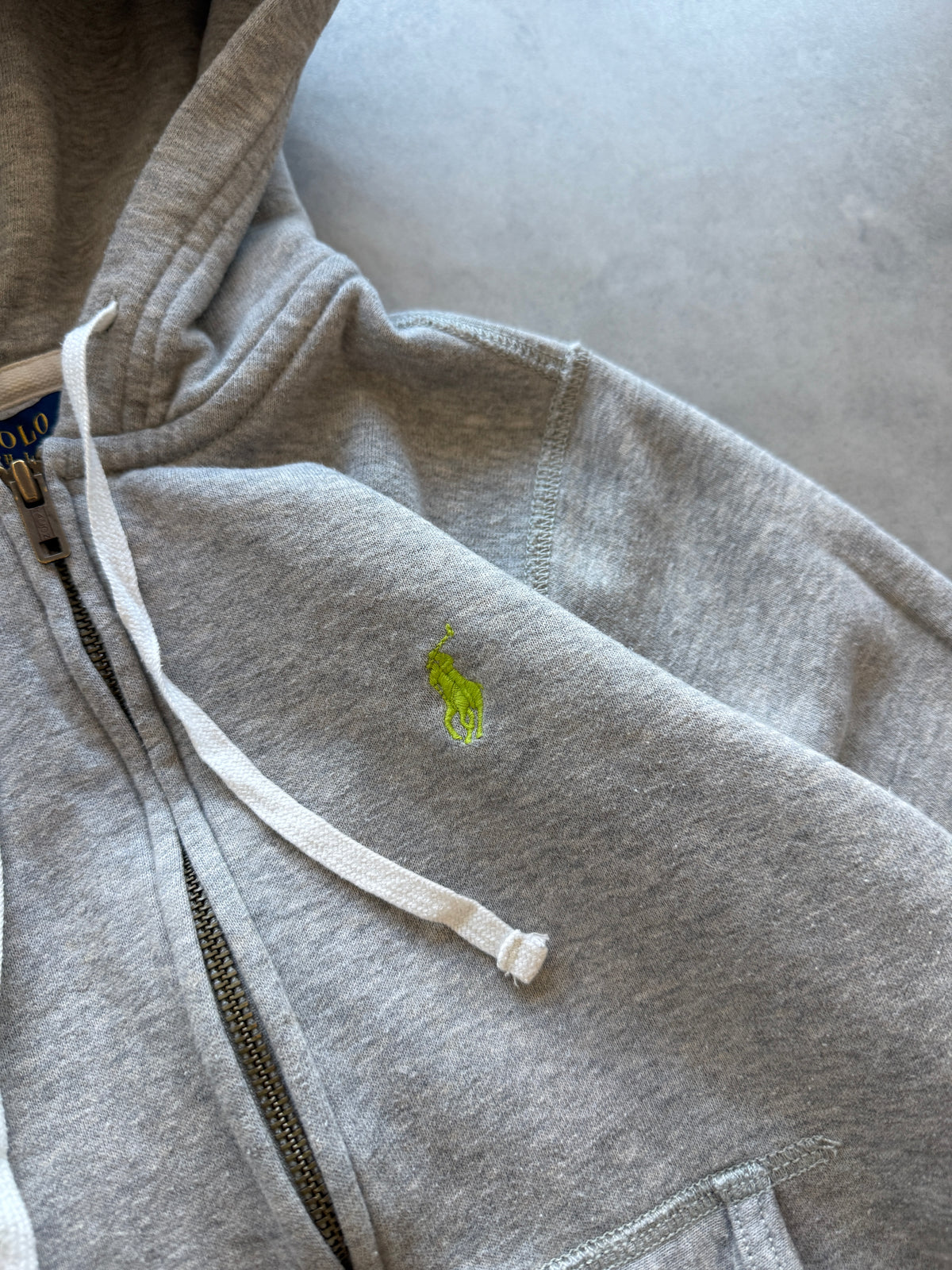 Polo by Ralph Lauren ženska siva zip dukserica (XS)