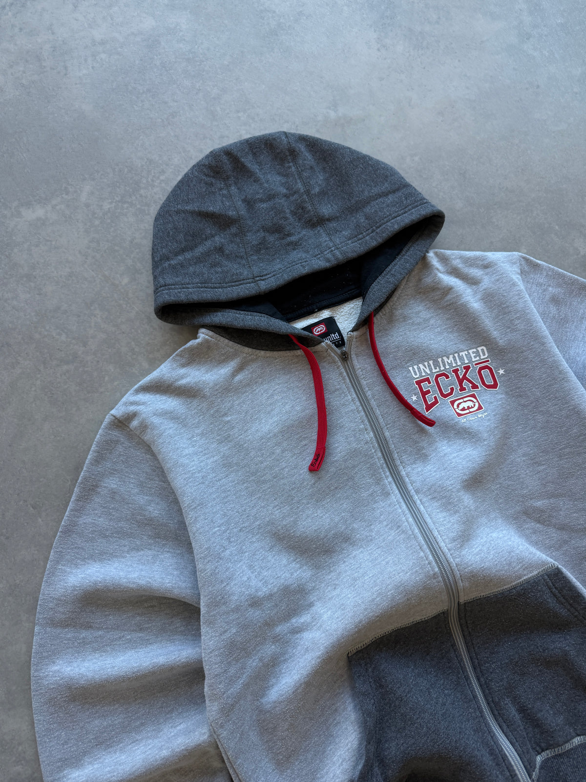Ecko Unltd muška siva zip dukserica (S)