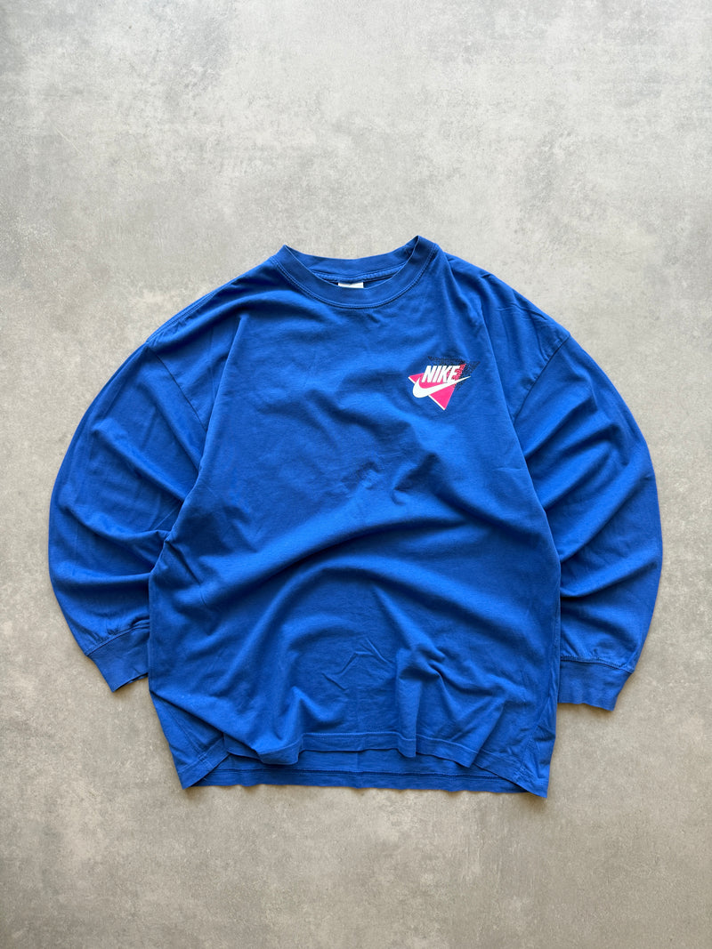 Nike ženska oversized plava majica (XS)
