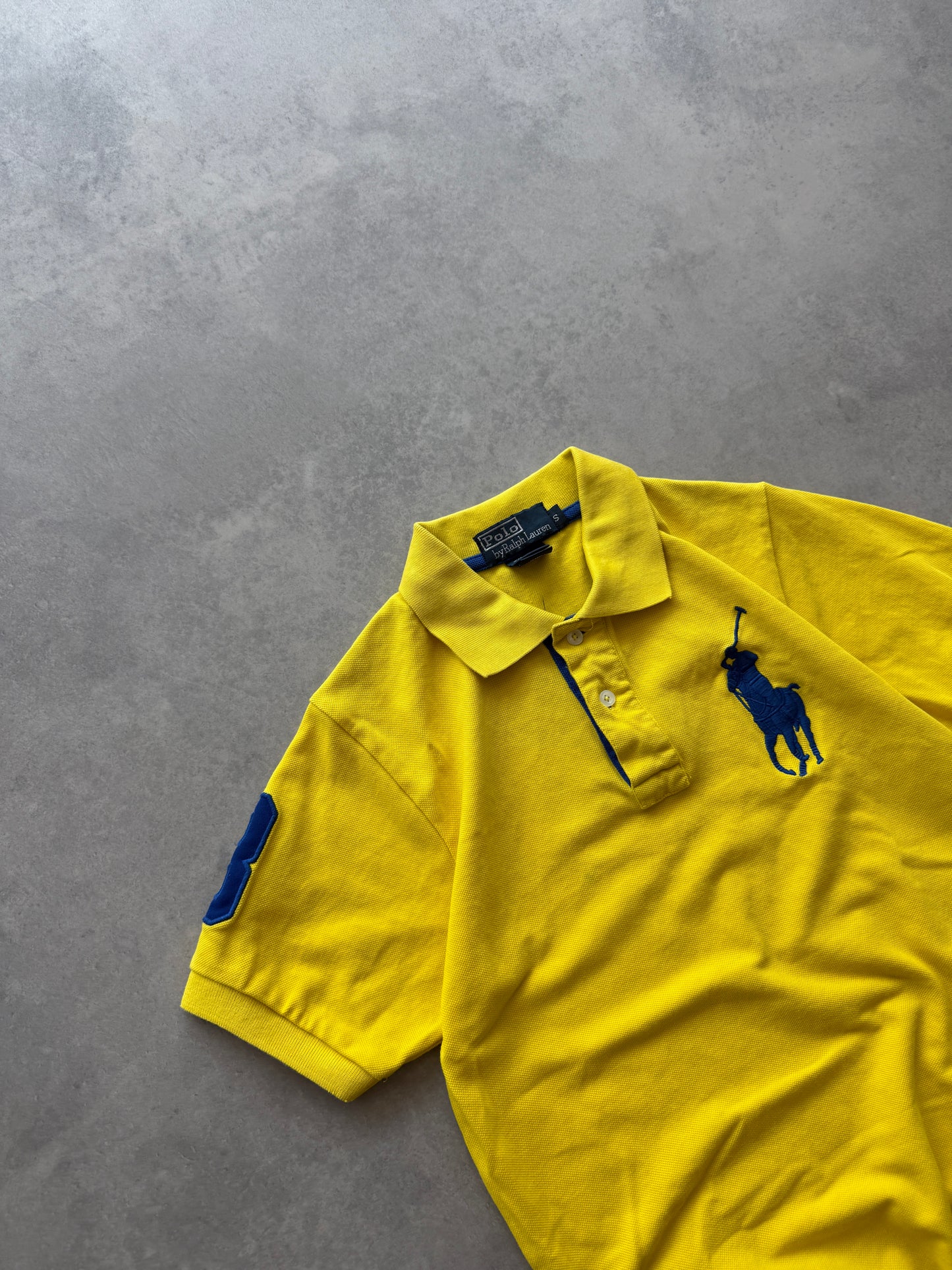 Polo by Ralph Lauren big pony muška zuta majica (S)
