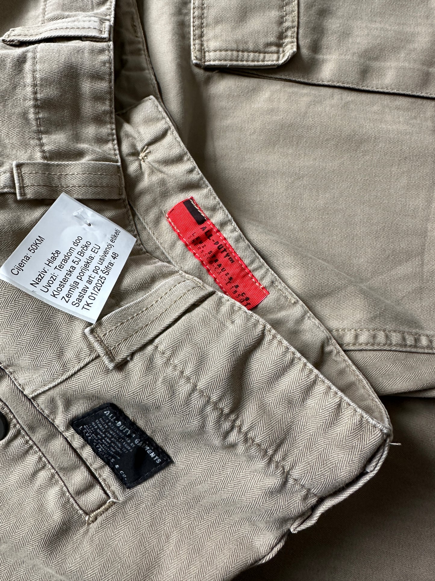 Levis All Duty vintage muške cargo hlace (M)