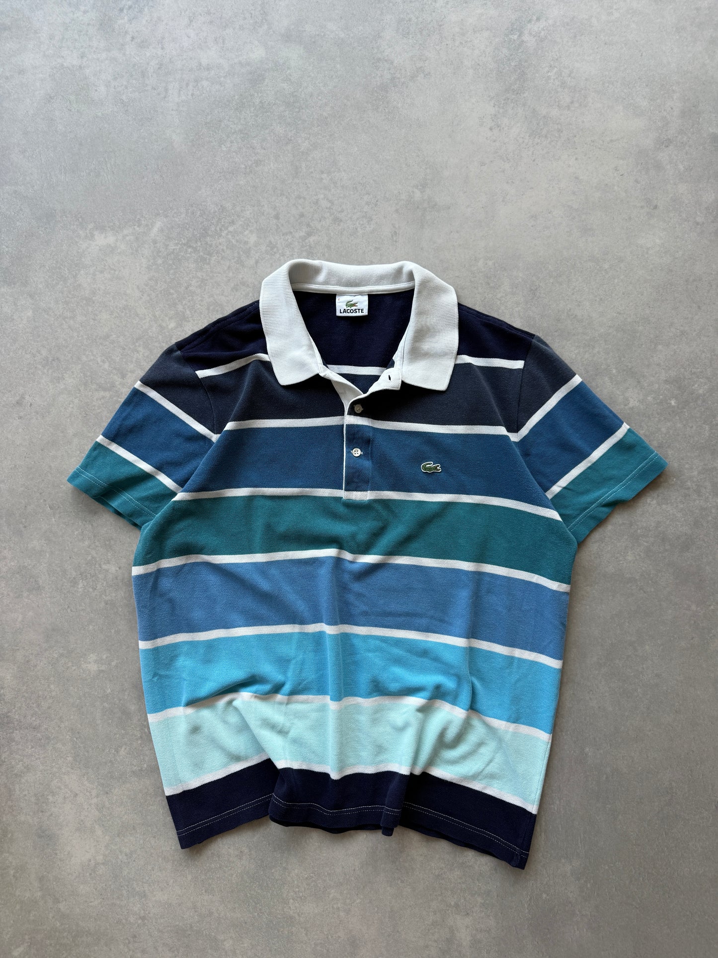 Lacoste retro muška prugasta polo majica (L)