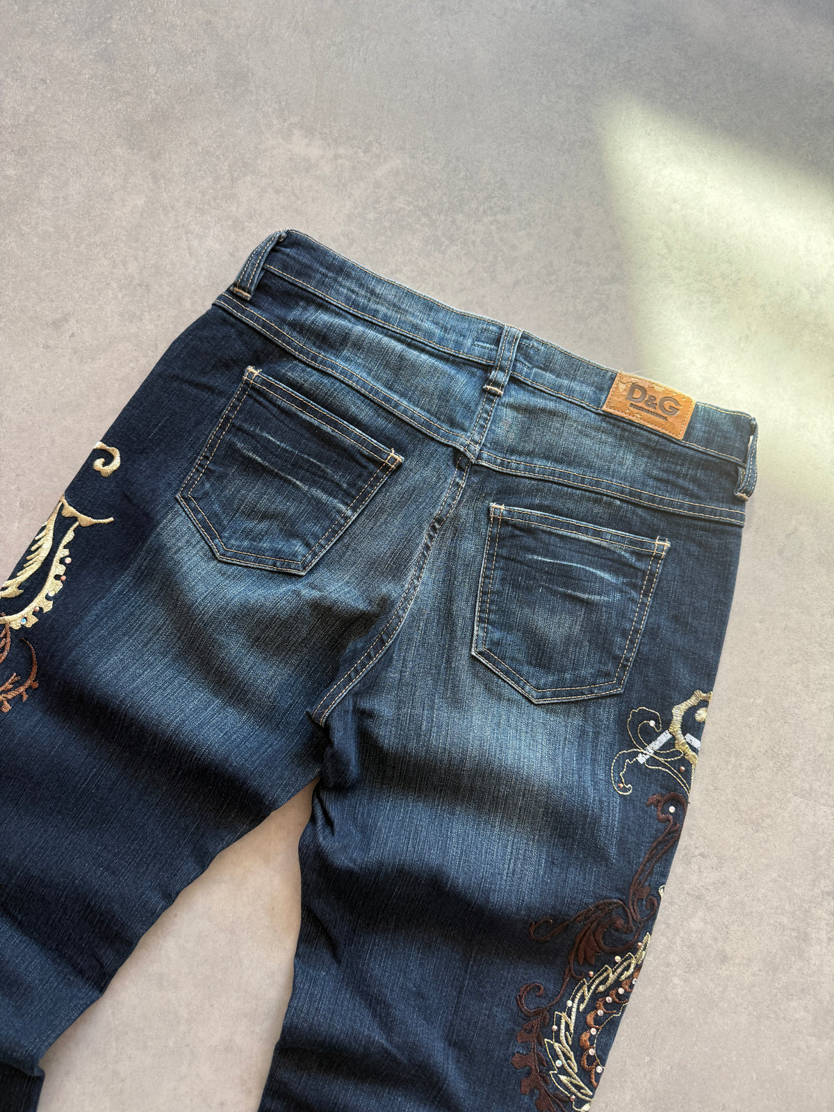 D&G Y2K ženske bootcut farmerke (30)