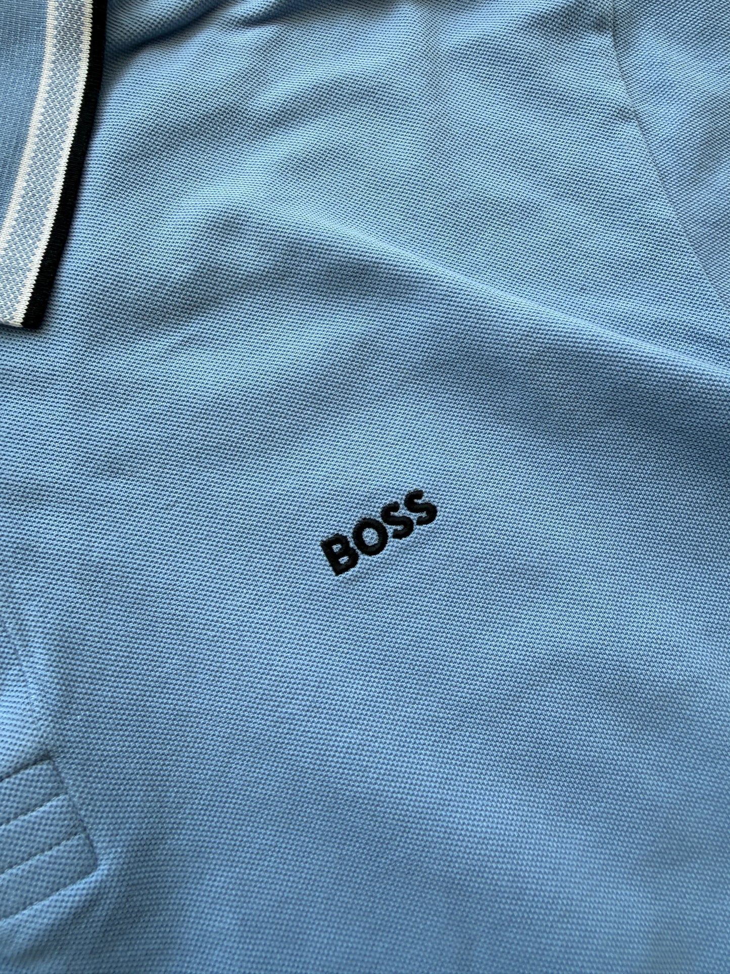 Hugo Boss muška plava polo majica (4XL)