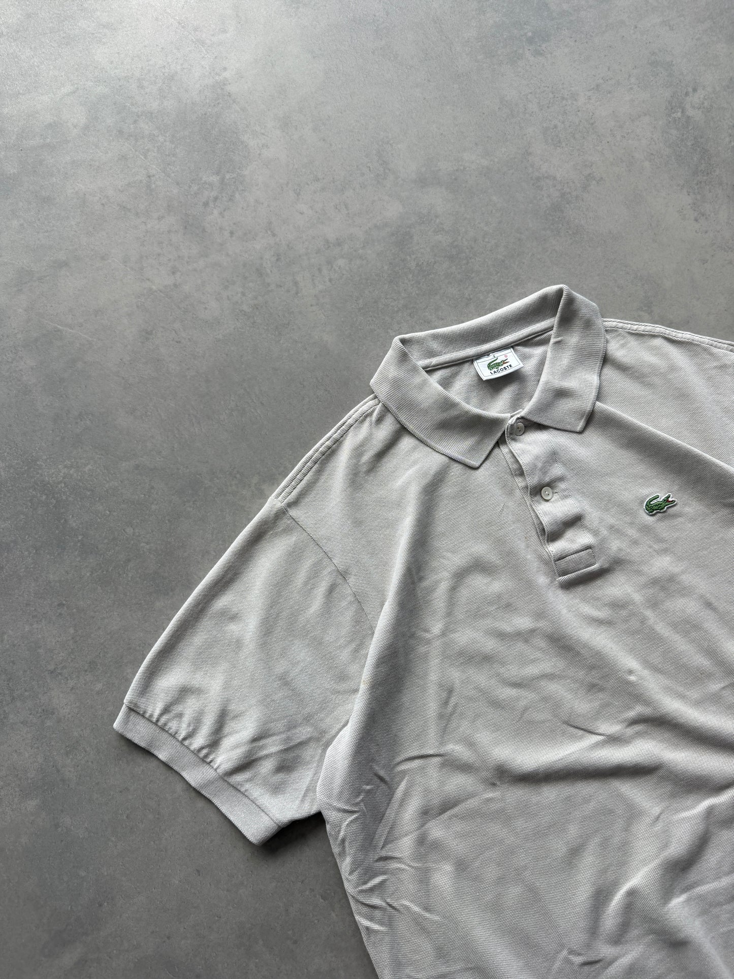 Lacoste vintage muška siva polo majica (XL)