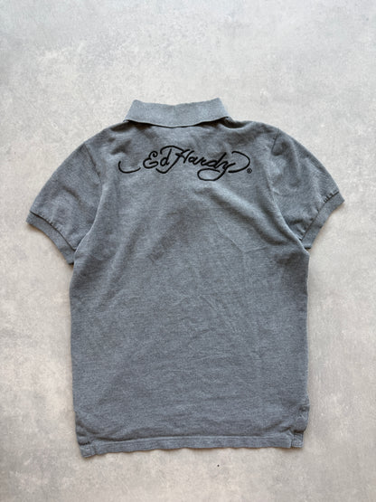 Ed Hardy Y2K muška oversized polo majica (M)