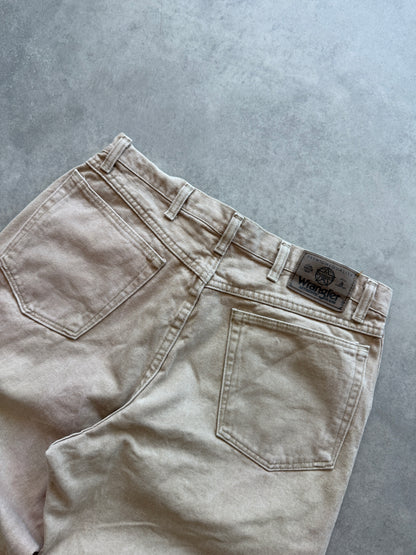 Wrangler vintage muške bež farmerke (34x32)