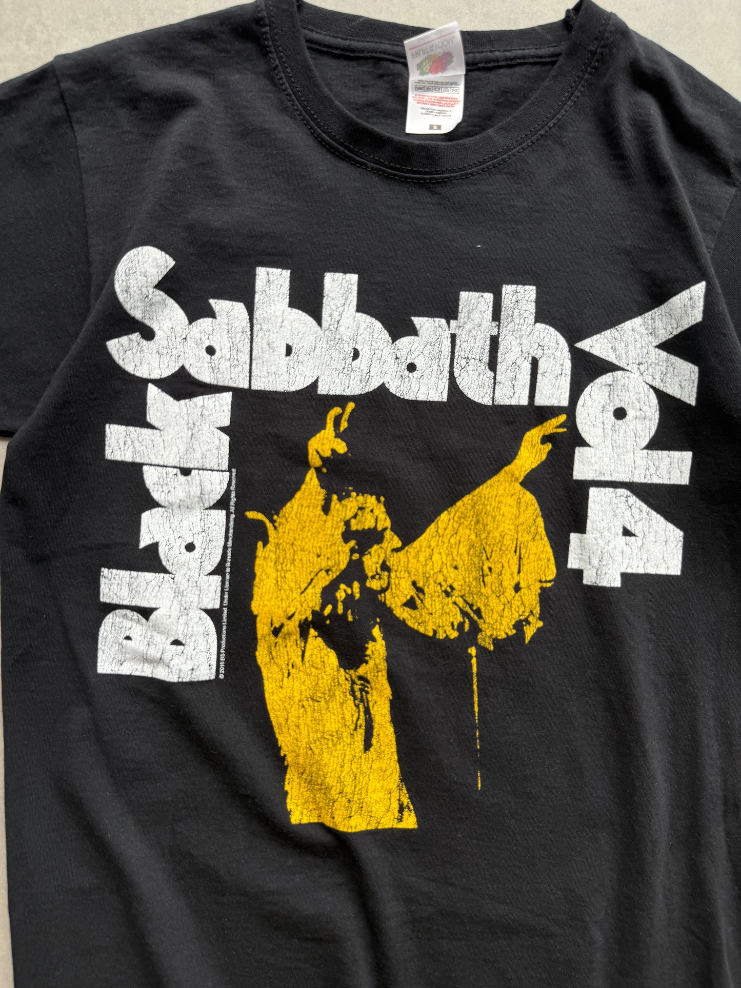 Black Sabbath Vol 4 muška crna bend majica (S)
