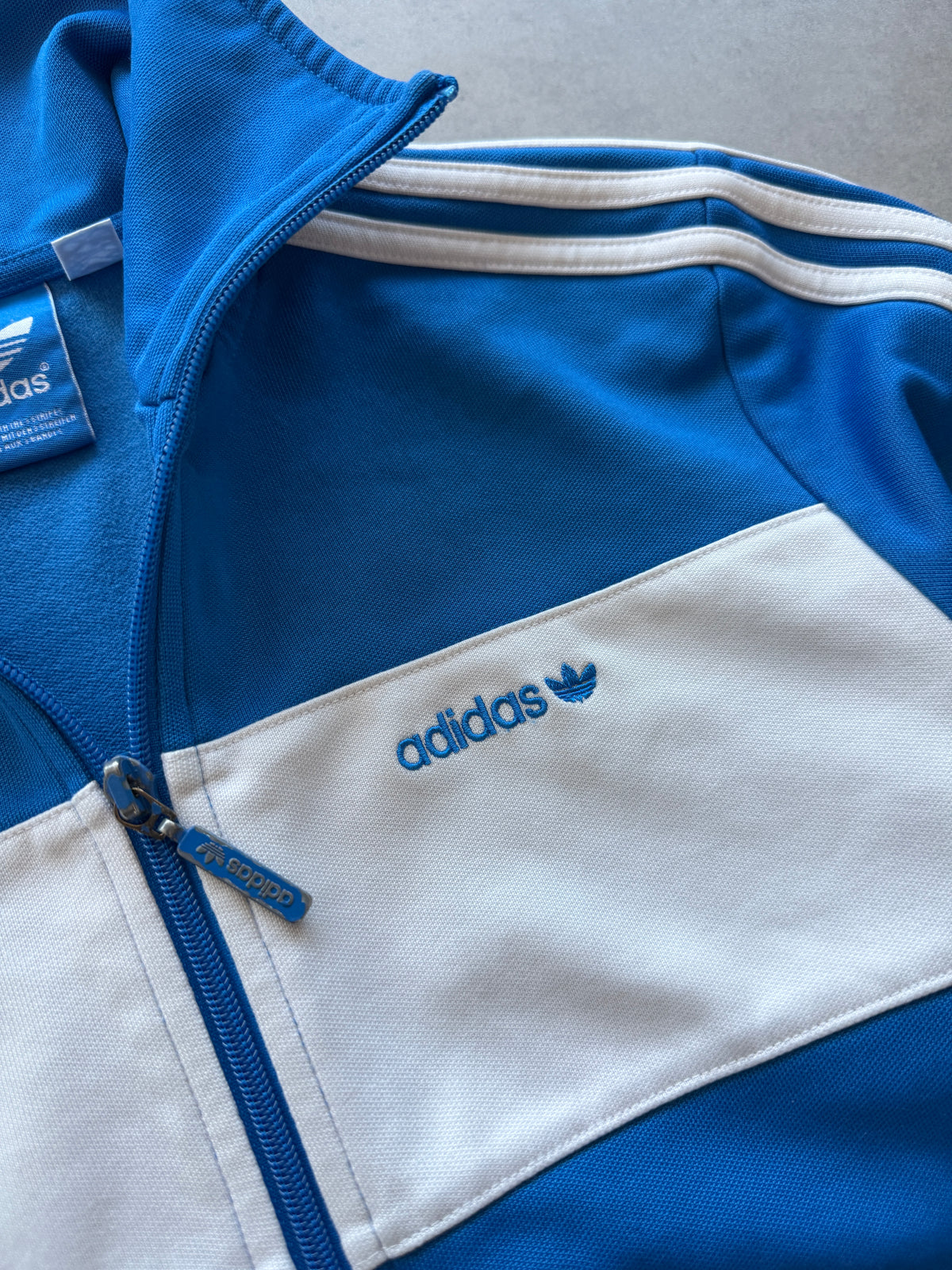 Adidas Beckenbauer muška plava zip dukserica (S)