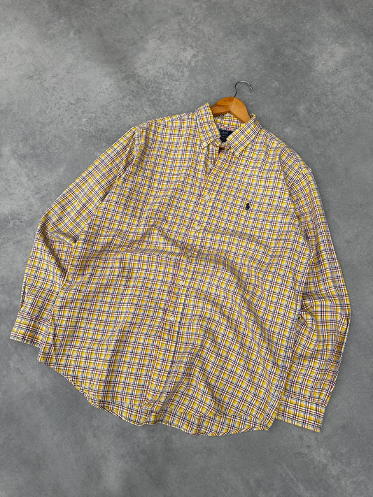 Polo by Ralph Lauren vintage muška karirana košulja (L)